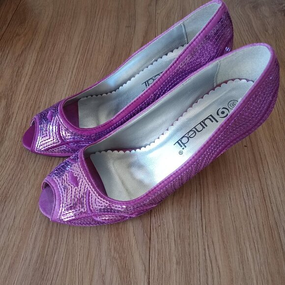 Lunedi - Dress shoes- purple- suze 6 (36) - Picture 6 of 7